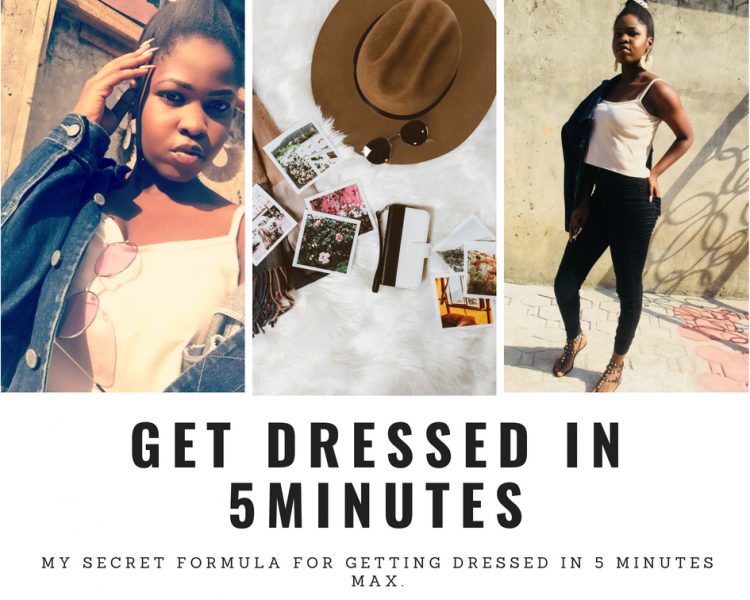 get dressed in five minutes